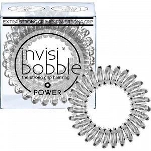 Invisibobble Power Crystal Clear, 3Pcs