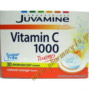 Juvamine Vitamin C 1000 Turbo 30eff.tabs