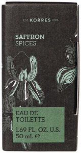 Korres Saffron Spices Eau De Toilette, 50ml