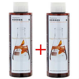 Korres Promo 1+1 Shampoo Sunflower and tea, Dyed Hair 250ml