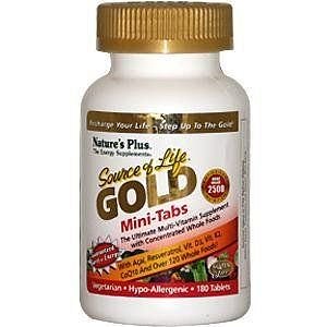 Nature''s Plus Source Of Life Gold Mini tabs 180tabs