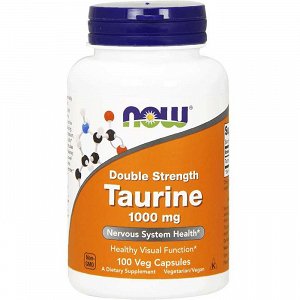 Now Taurine 1000 mg, 100Caps