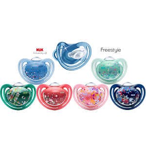 Nuk Freestyle Silicone Soother Size 1 (0-6 months) 1pc