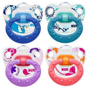 Nuk Pacifier Classic Happy Days Silicone Size 3 (18 months and above) 1 Pcs