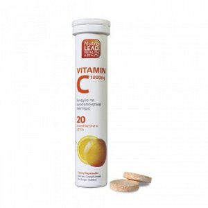 NutraLead Vitamin C 550mg 20 effervescent tablets