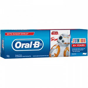 Oral-B Junior Star Wars 6+ years, 75ml