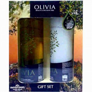 Papoutsanis Olivia Gift Set Shampoo & Conditioner for Normal Hair