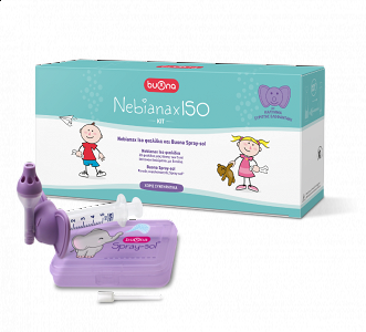 Buona Nebianax Iso Kit Saline Ampoules for Children 20 x 5ml
