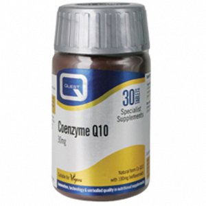 Quest Vitamins COENZYME Q10 30mg Plus 100mg Bioflavonoids 30 tab