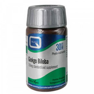 Quest Vitamins GINGKO BILOBA 7500mg extract 150mg  30 tabs