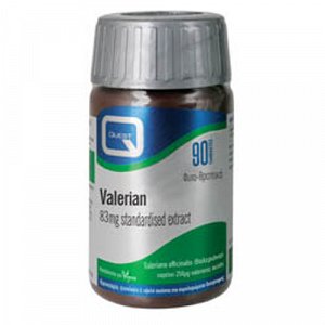 Quest Vitamins VALERIAN 500mg extract 83mg  90 tabs