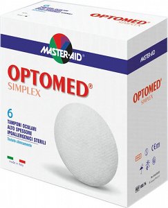 MASTER AID OPTOMED SIMPLEX Eye Patches 6 Pieces