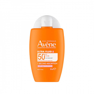Eau Thermale Avène Ultra Fluid Radiance Facial Sunscreen Lotion SPF50+ 50ml