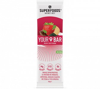 Superfoods Your Bar with Strawberry Flavor 45g