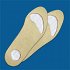 SILICONE LEATHER INSOLE