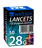 Wellion 28G lancets 50pic
