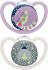 Nuk Pacifier Space NighSilicone Size 3 (18 months old) 2pc