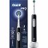 Oral B Pro 750 Black Cross Action