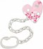 Nuk Pacifier Chain Baby Rose 1pcs