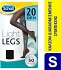 Scholl Light Legs Gradient Compression Tights 20Den Black S 1pair