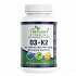 Natural Vitamins D3 5000IU + K2 125μg 60 chew tabs