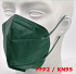 FFP2 Mask Without Exhaust Valve KN95 Certified, Coloured