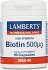 Lamberts Biotin 500mcg 90caps
