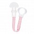 Mam Clip Pacifier Ribbon Fabric – Pink Color