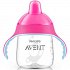 Avent SCF753/07 Pink Cup with Spout & Handles 260ml