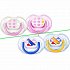 Avent Scf172/18 Modern Orthodontic Silicone Pacifier, 0-6 Months, 2pcs