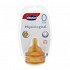 Chicco Rubber Nipple, Regular flow 0m +