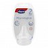 Chicco Silicone nipple, Adjustable flow 2m +