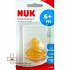 NUK FIRST CHOICE+ teat rubber anti-colic 6m+ (Large)