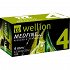 Wellion Medfine Plus 4mm Insulin Pen Needles 32g 100pcs