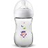 Avent Natural SCF070/22 Silicone Nipple Polypropylene Bottle - Hippo, 260ml