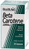 Health Aid Beta Carotene 15mg 23000iu 30s